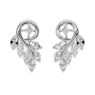 Mason Round Diamond Stud Earrings